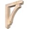 Ekena Millwork Imperial Arts and Crafts Smooth Bracket w/ Offset Brace, Douglas Fir, 7 1/2"W x 38"D x 44"H BKT0806X38X44IMP03SDF - alternate 1